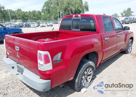 2008 Mitsubishi Raider Ls из США, поврежденный, VIN 1Z7HT28K18S572954